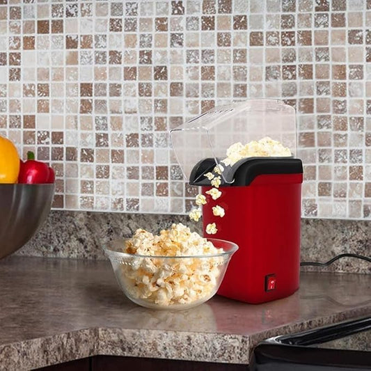 Hot Air Popper, Electric Popcorn Maker Machine with 1200W, No oil needed, Healthy and Delicious Snack for Kids, Adults.Great for Holding Parties in Home