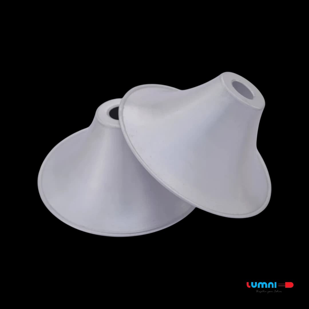 ALUMINIUM SHADE- 10inch - Lampshades & Lamp Holders by Lumni Power Tech