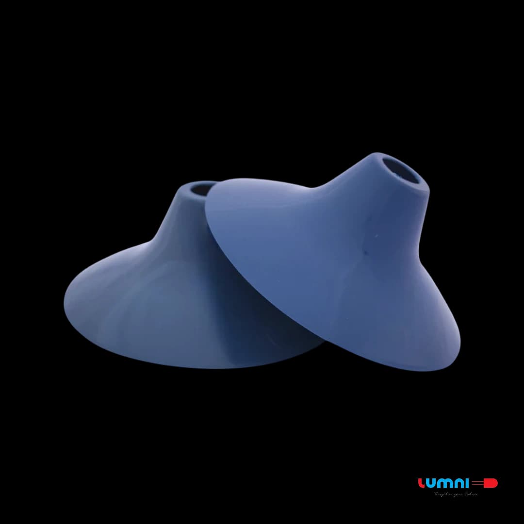 BULB SHADE-BLUE – 3