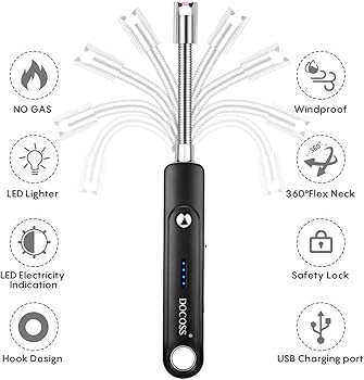 Electric Rechargeable Plasma Lighter.