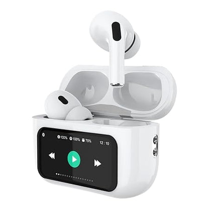 Bluetooth wireless earpod with display