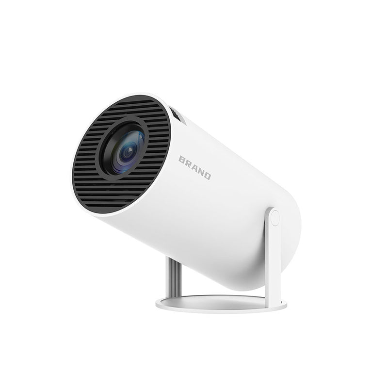 Cylinder projector,Mini Projector,HY300 Portable Mini Projector, 4K 1080P Full HD Projector, Rotatable ,Keystone (Netflix,youtube), 4000 Lumens,Screen Mirroring, Rotatable Design, 3W Speaker